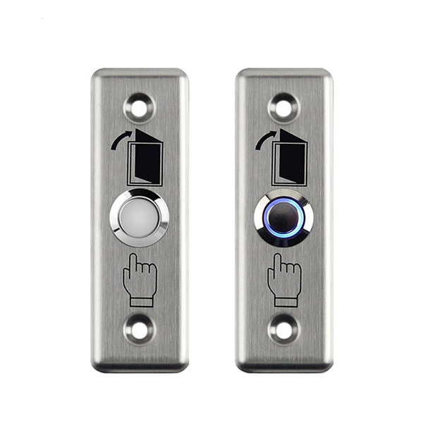 ACM-K6A Stainless Steel Panel Exit Button Finger Push Button For Access Control System Door Release Button